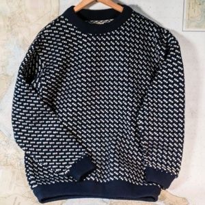 L.L. Bean Men's Vintage Norwegian Crewneck Sweater
